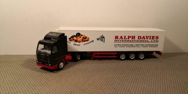 Herpa Scania Streamline Ralph Davies Sattelzug *Vi600-68